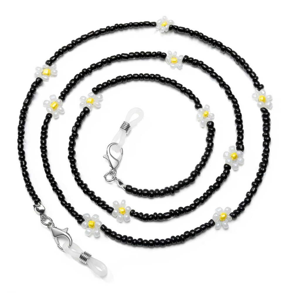 1070 Mask Chain Daisy Glasses Chain Flower Mask Lanyard Face Mask Holder